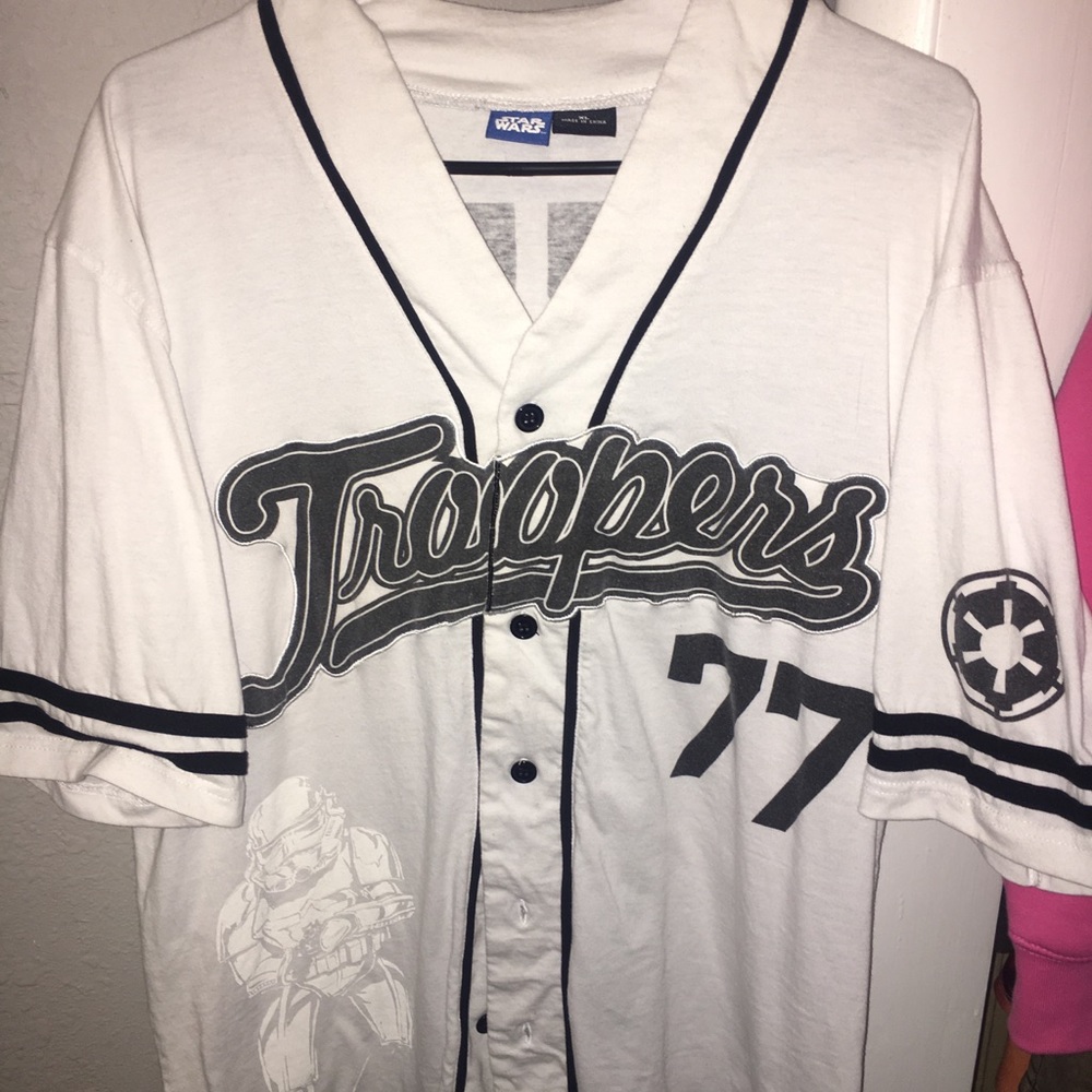 Star Wars Baseball Button Up Jerseys